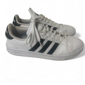 Adidas White and Black Sneakers
